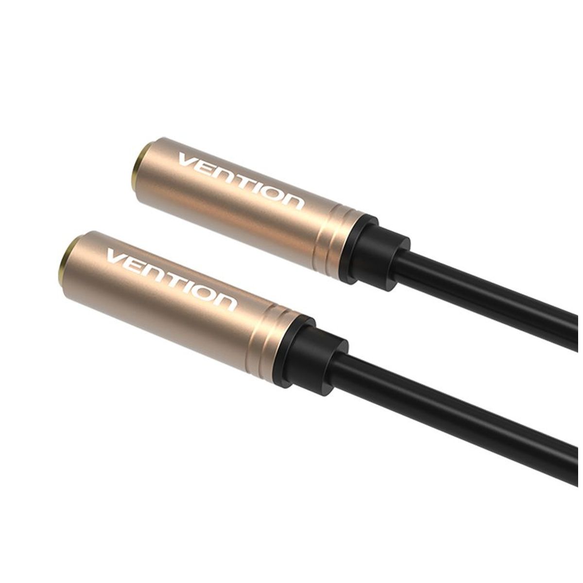 VENTION - Mini Jack 35mm Cable Adaptador Hembra Trs Stereo 30cm Pc Dj