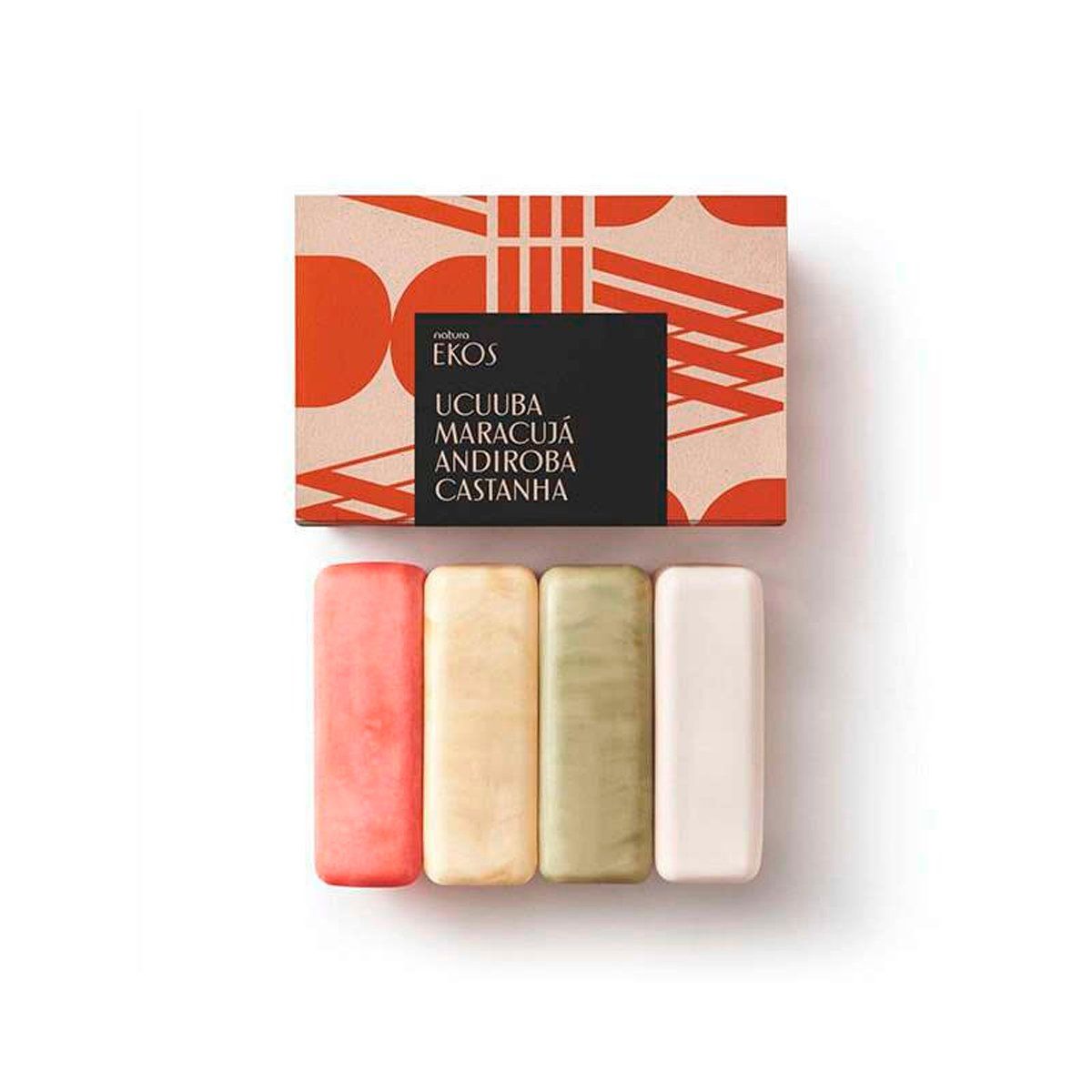 NATURA - Ekos Jabones en Barra Cremosos x4