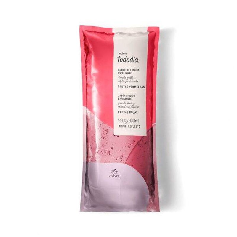 NATURA - Tododia Frutas Rojas Repuesto Jabón Liquido en gel