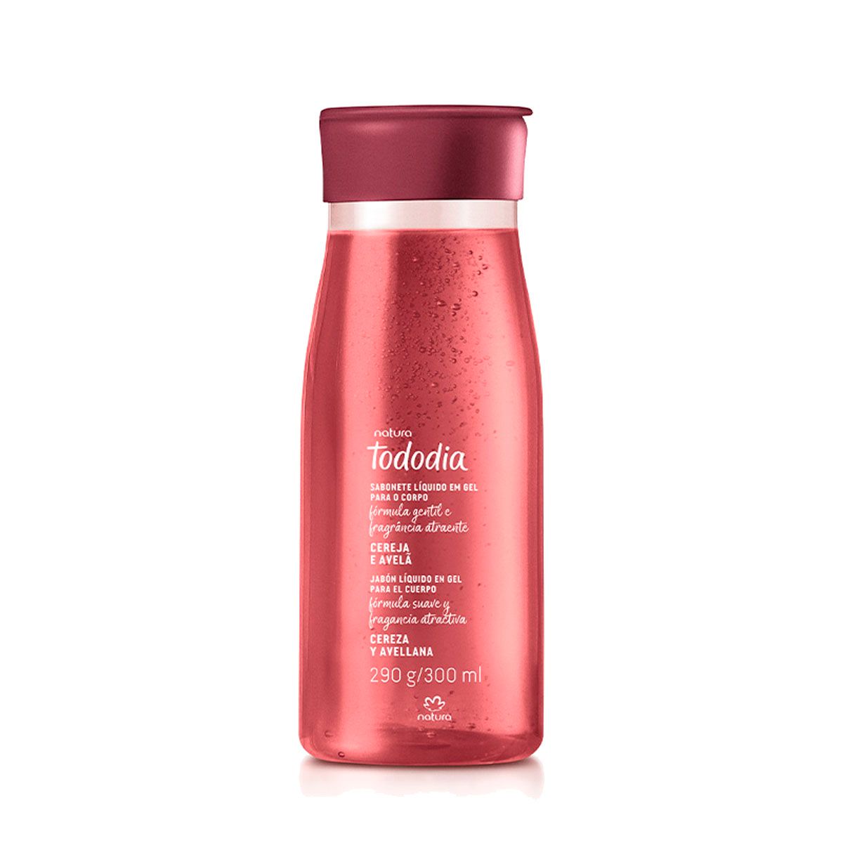 NATURA - Tododia Cereza y Avellana Jabón Líquido Corporal