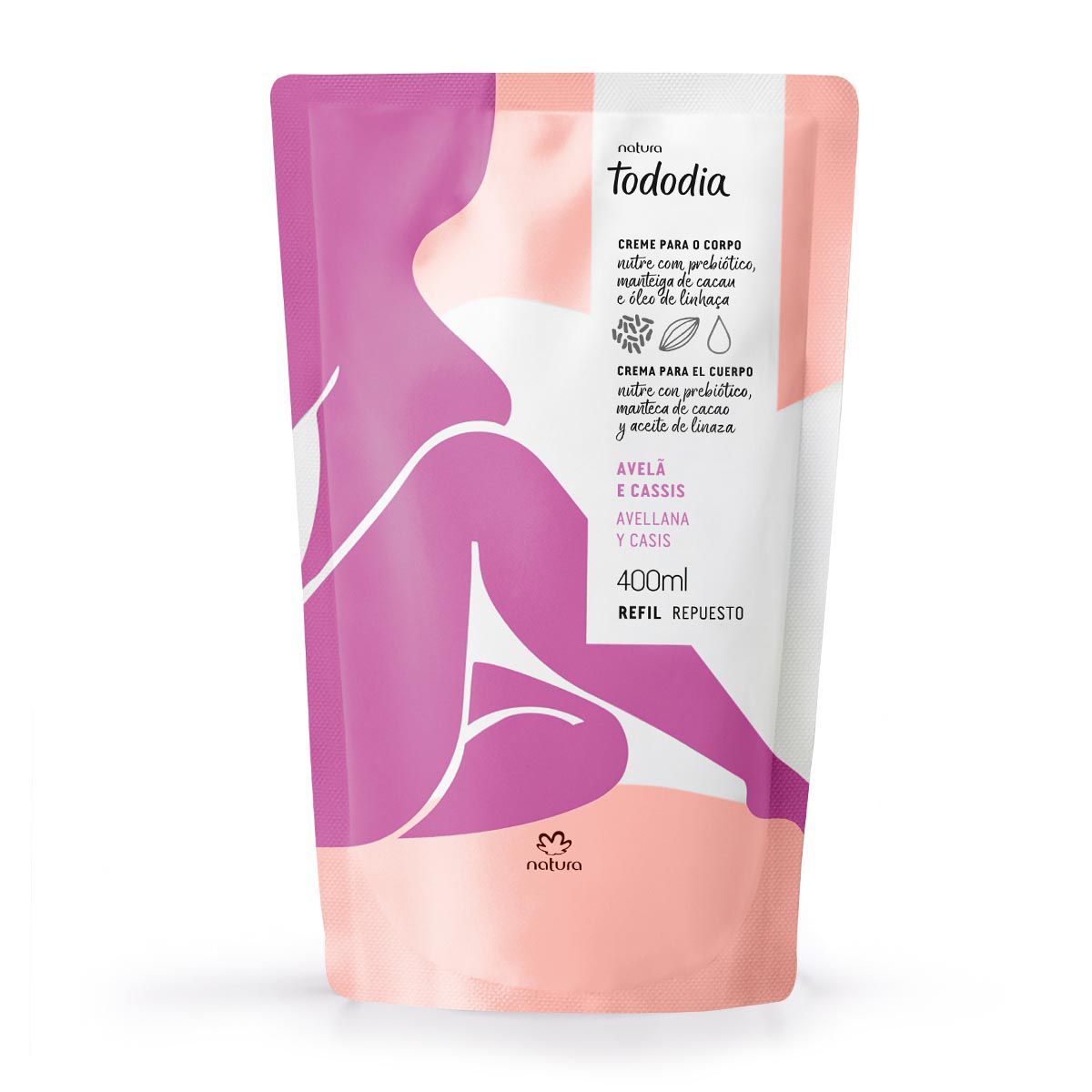 NATURA - Tododia Repuesto Crema Nutritiva Avellana y Casis