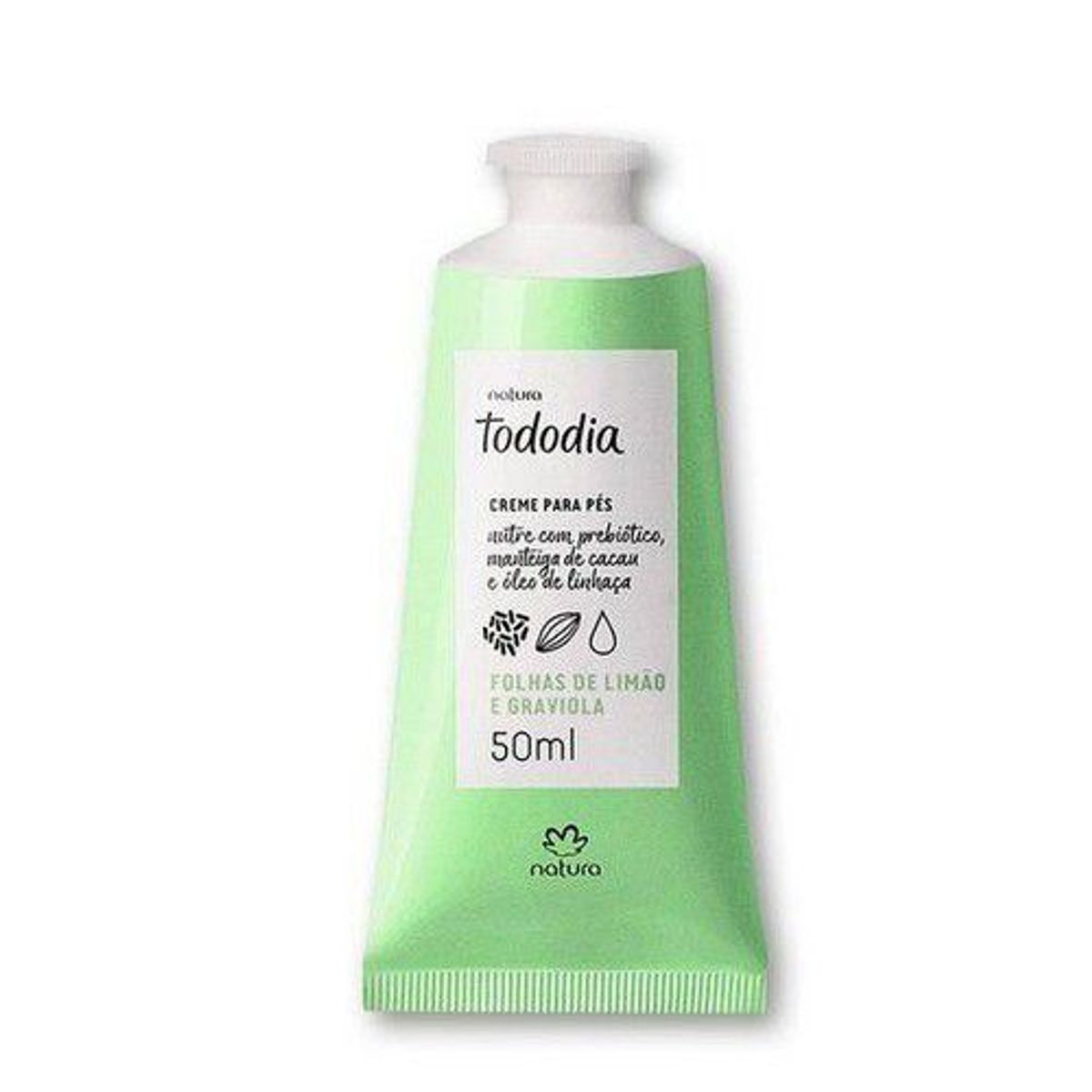 NATURA - Tododia Hojas de Limon y Guanabana Crema nutritiva para pies