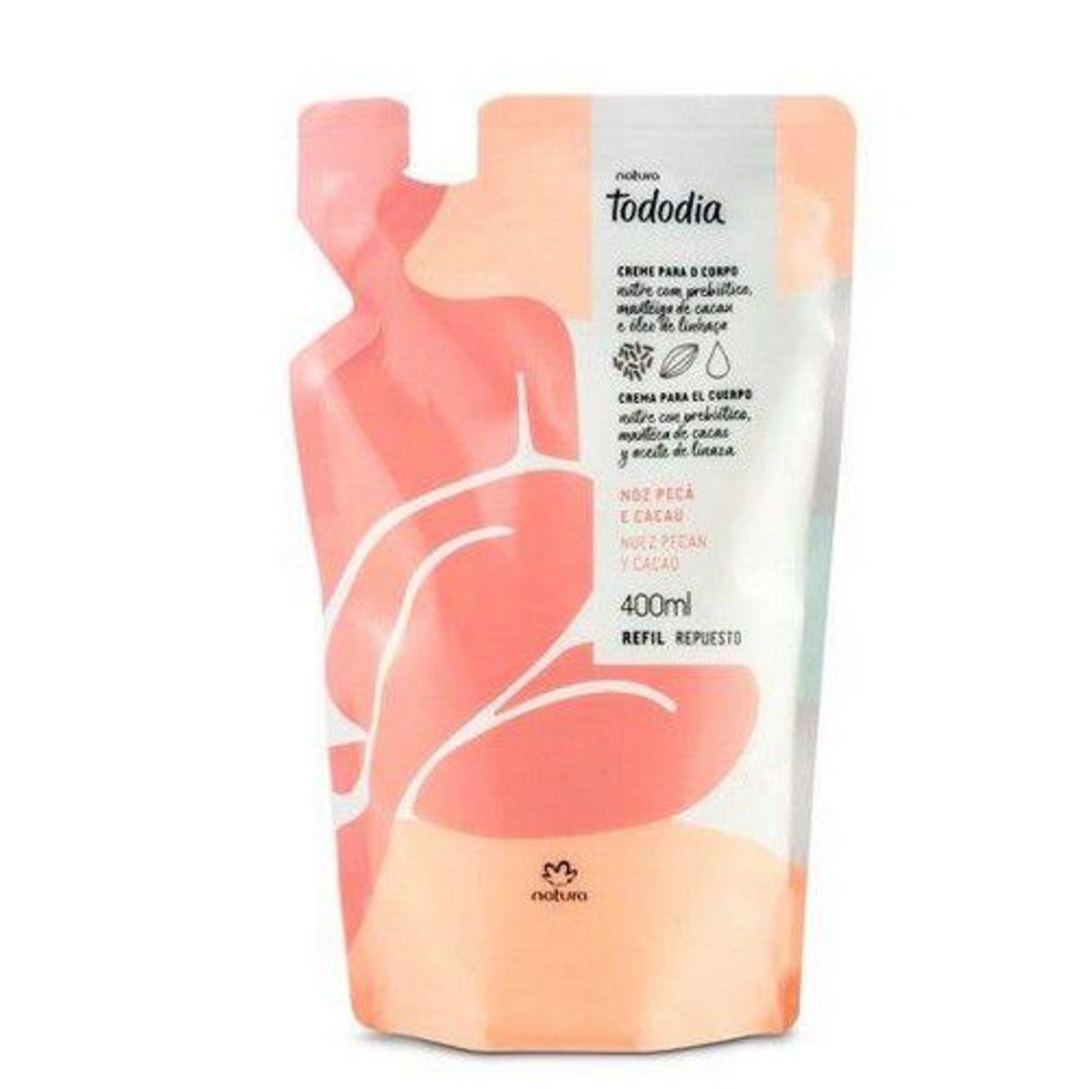 NATURA - Tododia Nuez Pecán y Cacao Repuesto Crema Nutritiva
