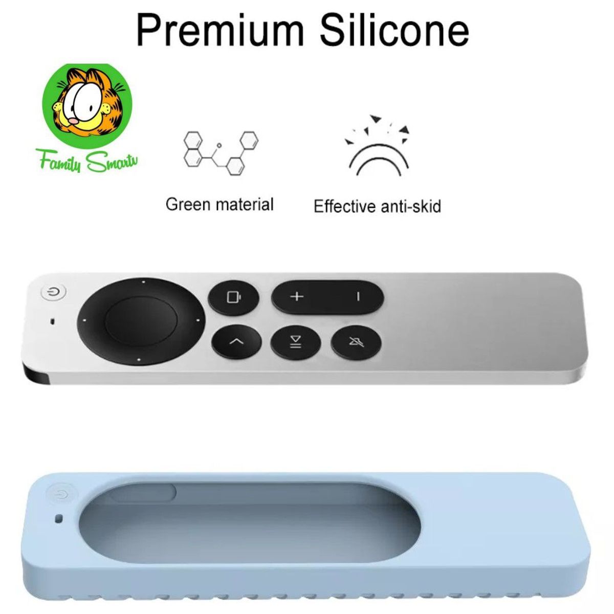 SIKAI - Funda Case Protector Control Remoto Apple Tv 2021 6ta / Turquesa