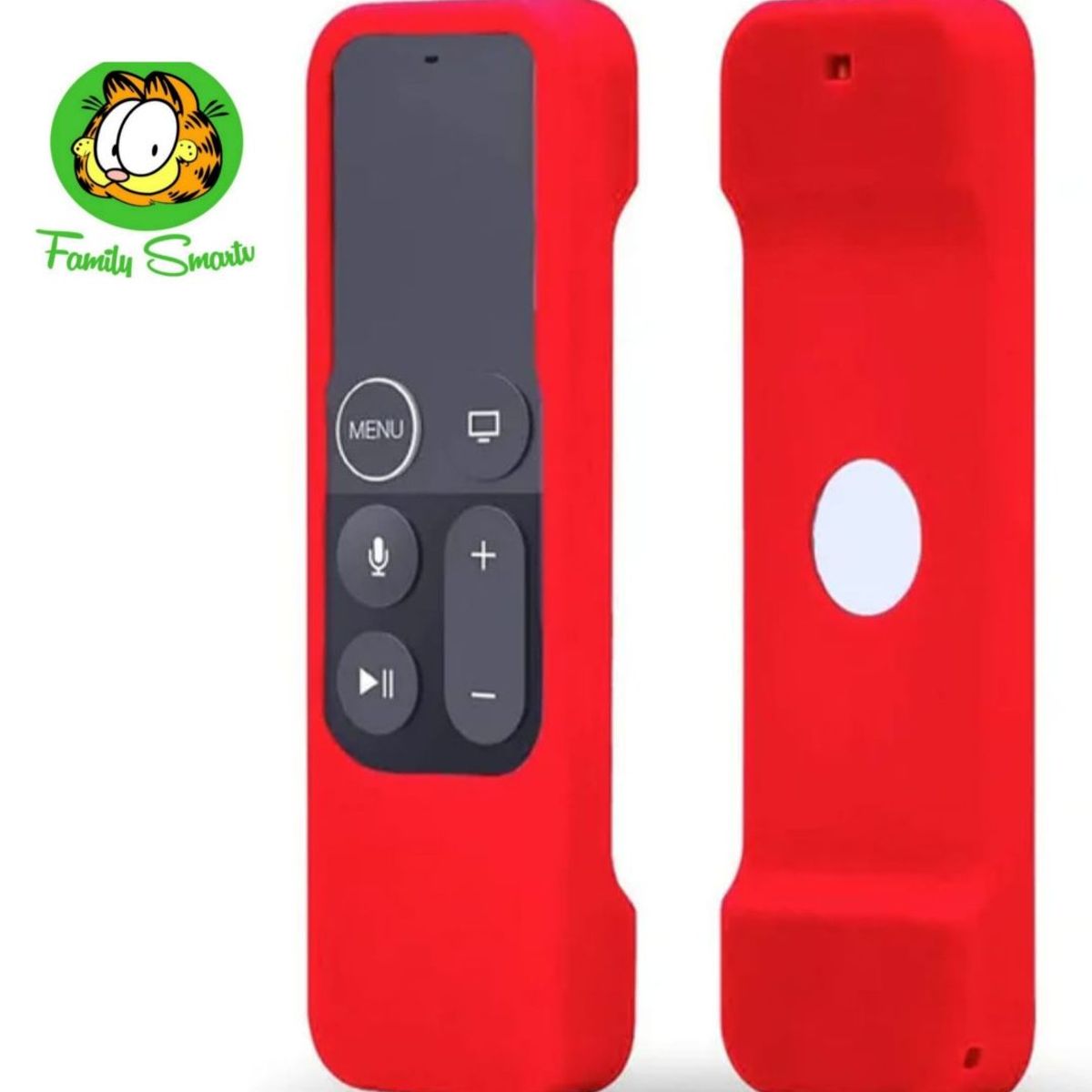 SIKAI - Funda para control remoto para Apple TV4 de 5ª y 4ª generaciónRojo