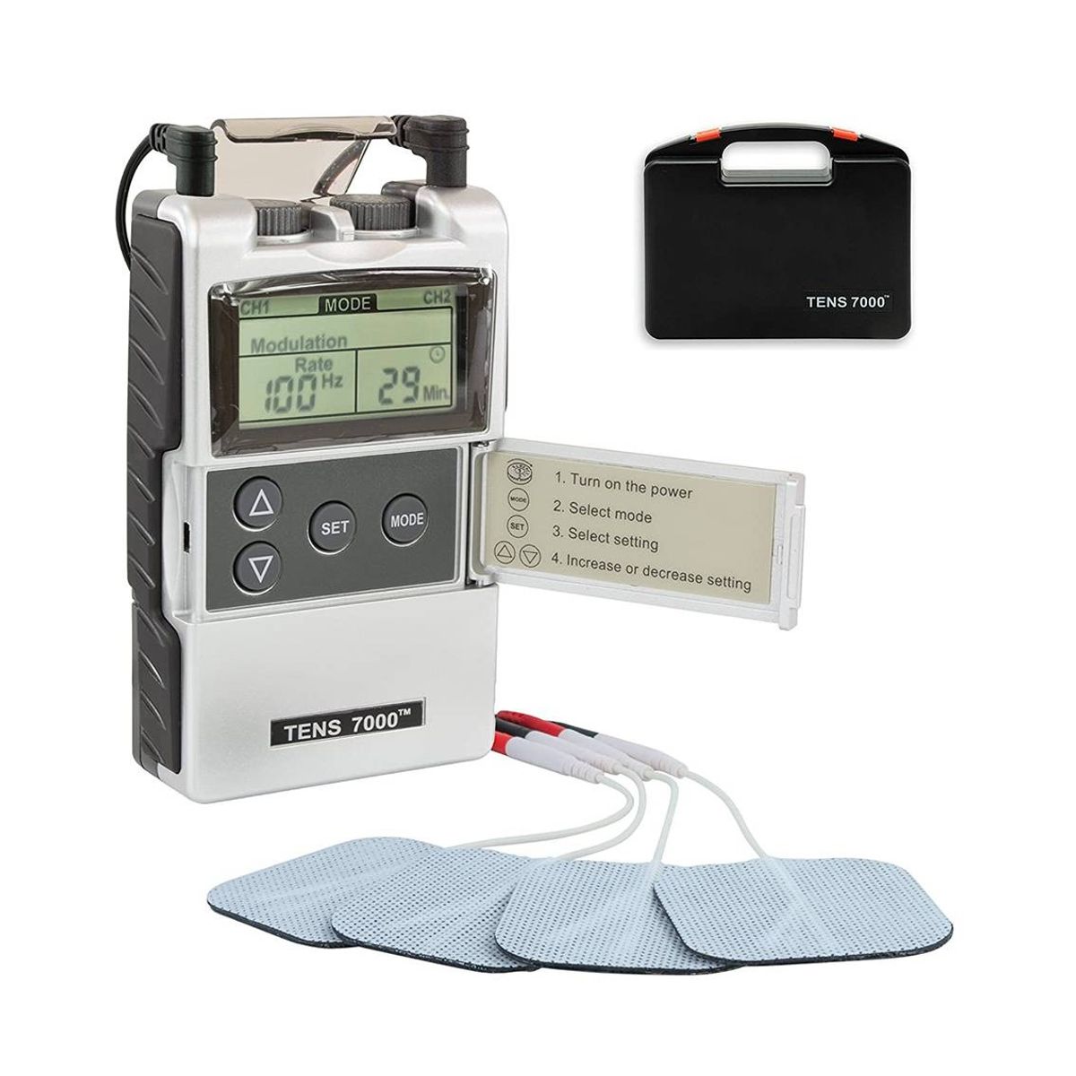 GENERICO - Electroestimulador Tens 7000 Recargable