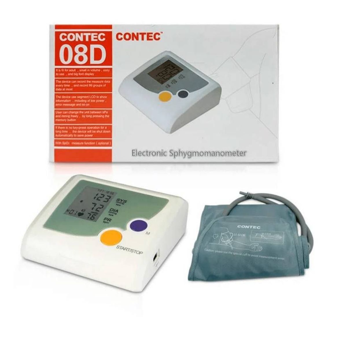 CONTEC - TENSIOMETRO DE BRAZO  CONTEC 08D