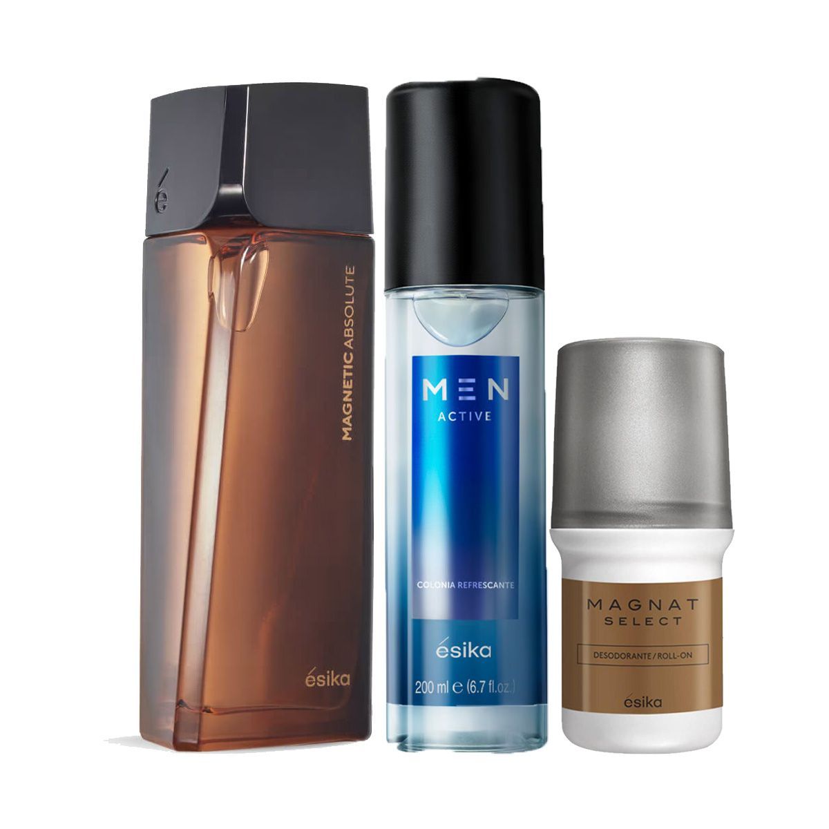 ESIKA - Magnetic Absolute Perfume de Hombre con Refresh y Deo