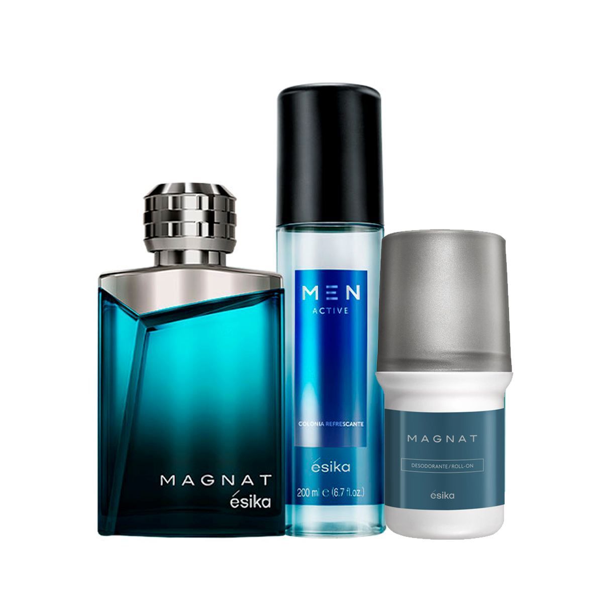 ESIKA - Magnat Perfume de Hombre con Deo y Refresh Active