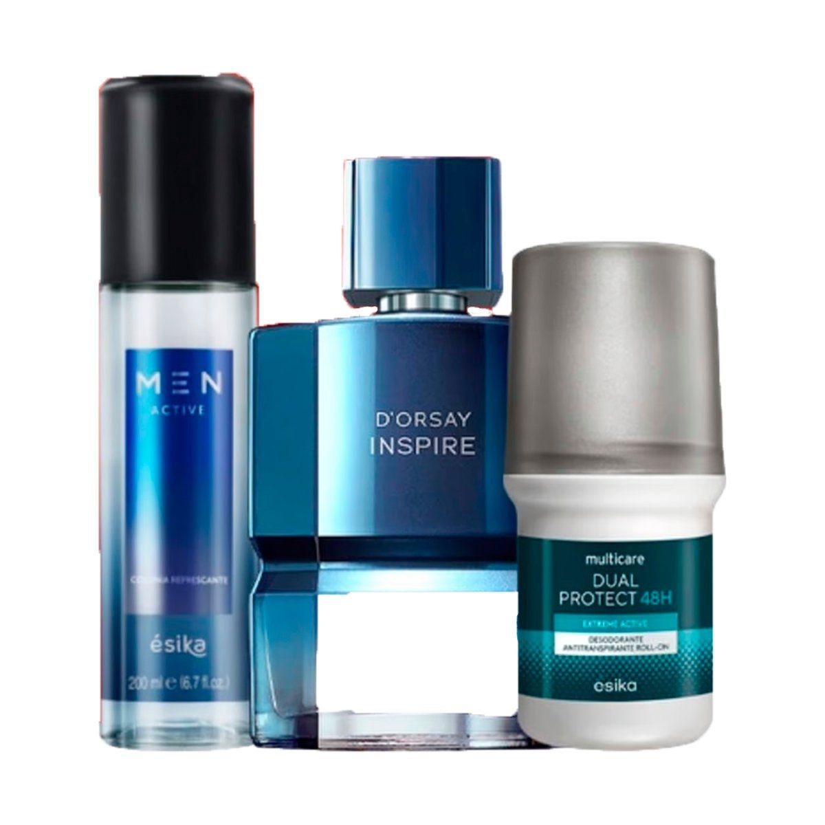 ESIKA - DORSAY Inspire Perfume de Hombre con Refresh y Deo