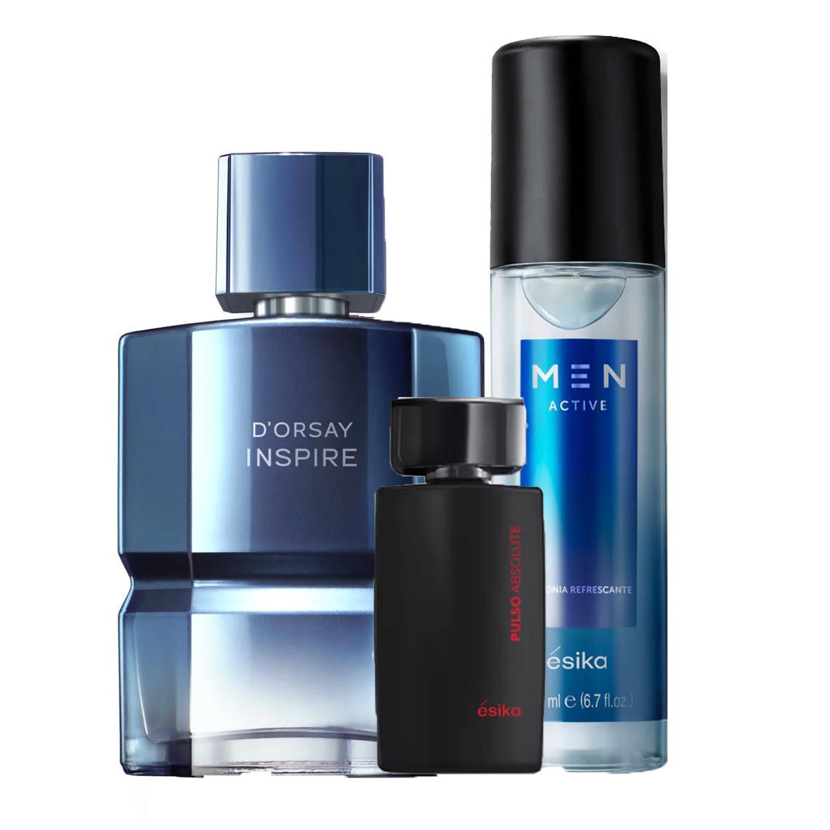 ESIKA - DORSAY Inspire Perfume de Hombre con Mini y Refresh