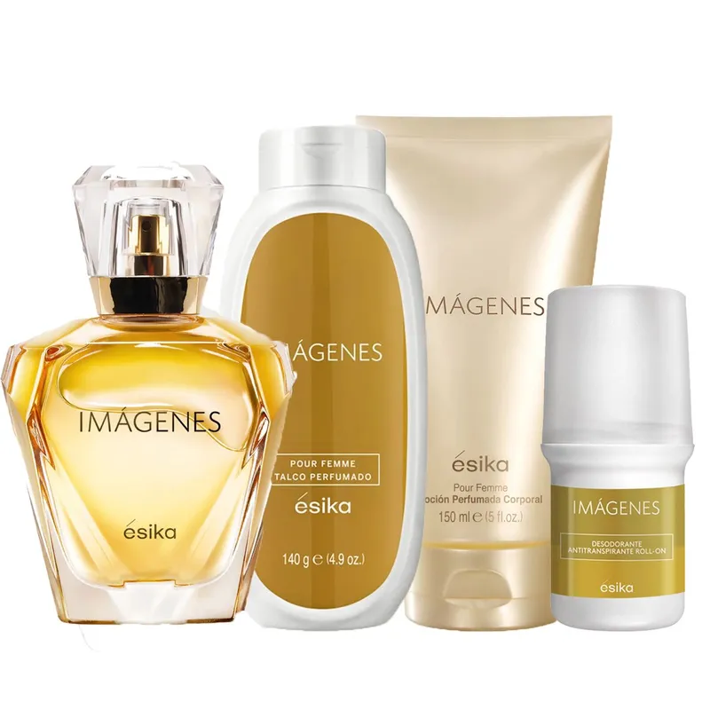ESIKA - Imágenes Perfume de Mujer con Deo Talco y Locion Perfumada