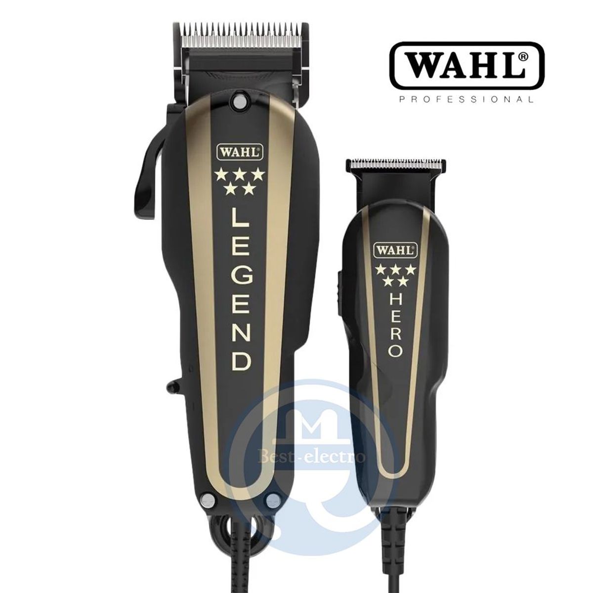 WAHL - Barber Dúo Wahl 08180-118 Cortador + Trimmer 5 Star Series