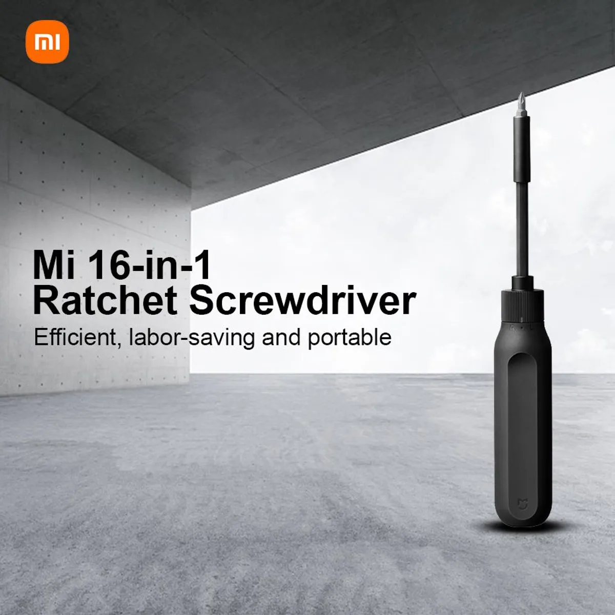 XIAOMI - Destornillador Xiaomi Ratchet 16 En 1 Brocas de Aleacion de acero S2