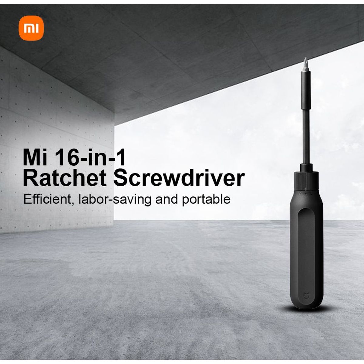 XIAOMI - Destornillador Xiaomi Ratchet 16 En 1 Brocas de Aleacion de acero S2