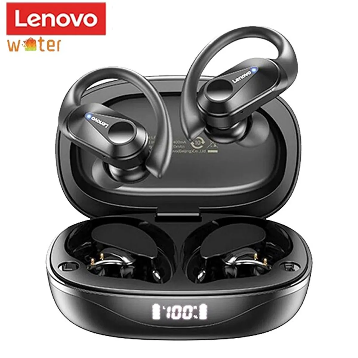 LENOVO - Audifonos Lenovo LP75 Tws Auriculares Earphone Negro