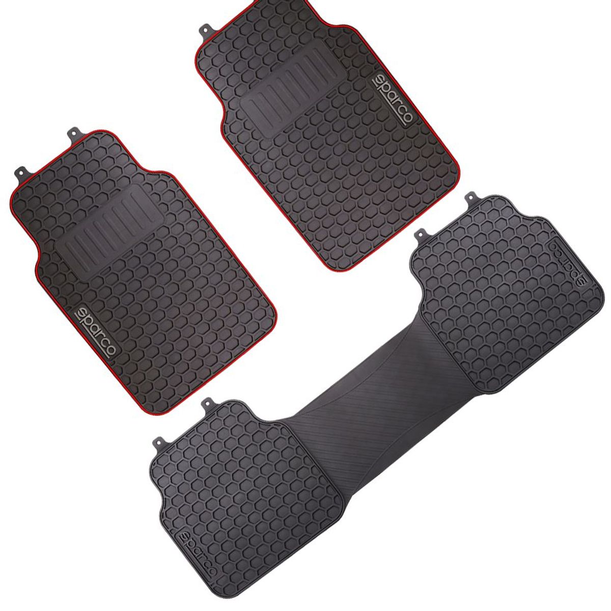 SPARCO - PROTECTOR FUNDA COBRE PISOS SPARCO BORDE ROJO