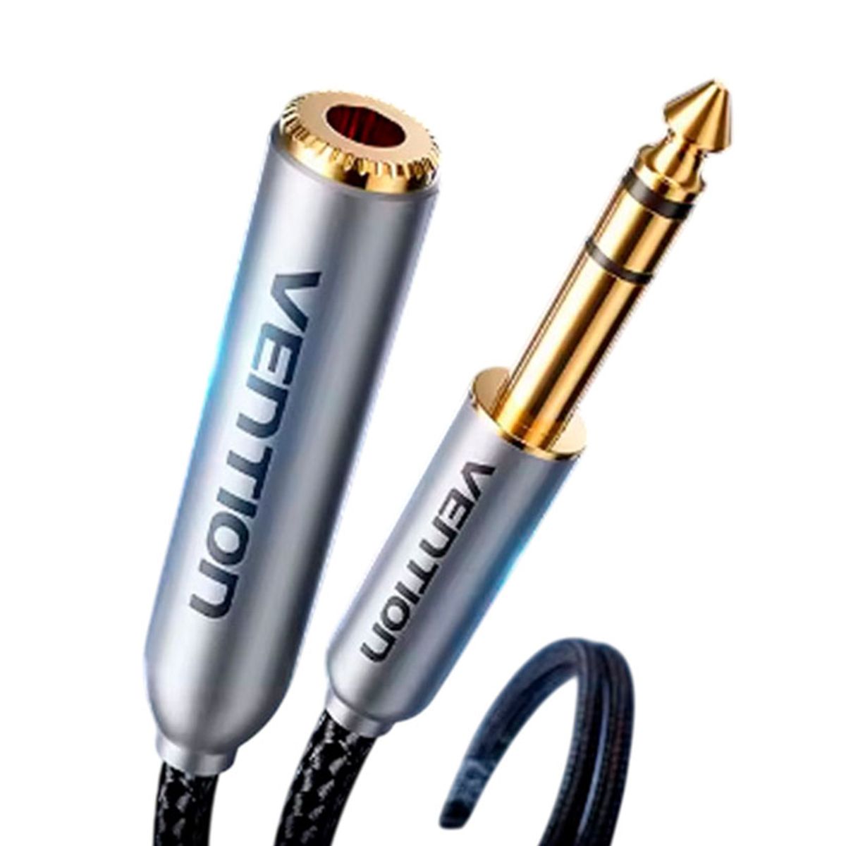 VENTION - Cable PREMIUM Extension 1m TRS Balanceado 635mm PLUG Nylon