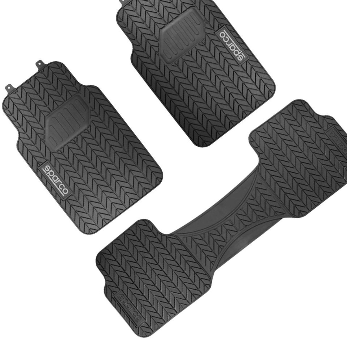 GENERICO - PROTECTOR FUNDA CUBRE PISOS SPARCO BORDE NEGRO