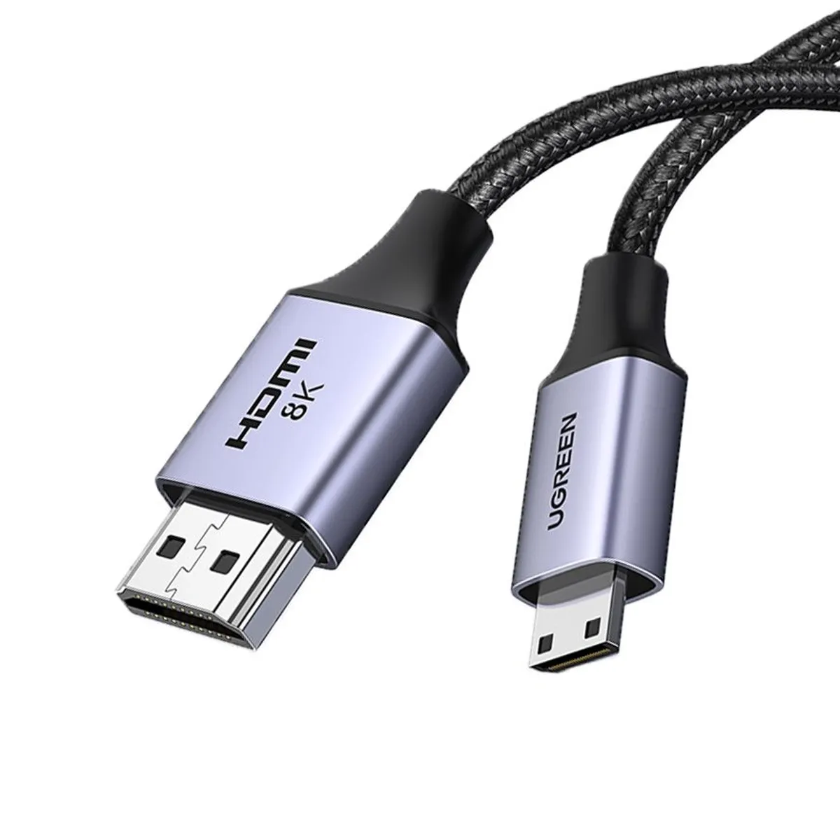 UGREEN - 2m Tv Cable Video Mini Hdmi 2.1 - Hdmi 8K Video PREMIUM Nylon