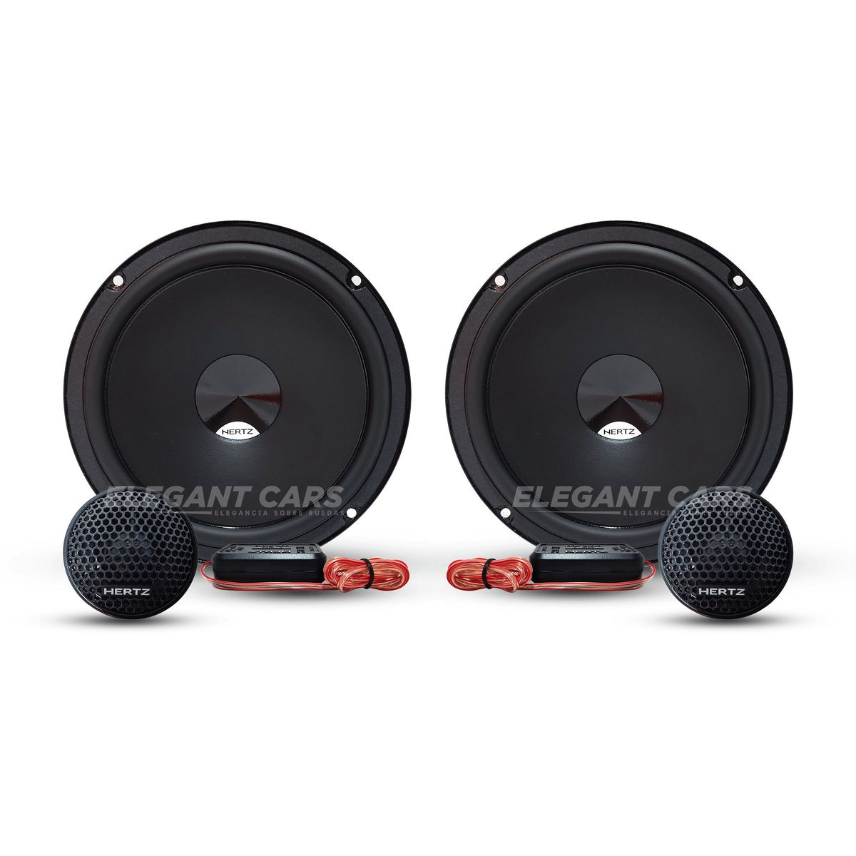 HERTZ - Parlante Componente Hertz 2vias 80rms 40hm Dsk165-3