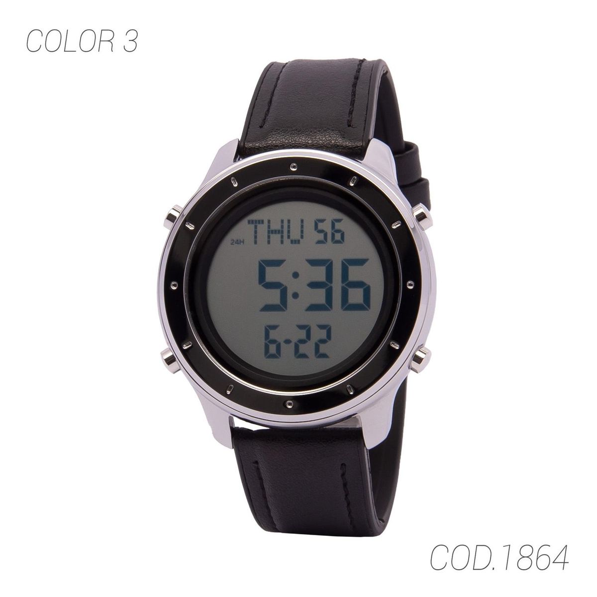 SKMEI - RELOJ ACUÁTICO HOMBRE 1864 SKMEI - Negro