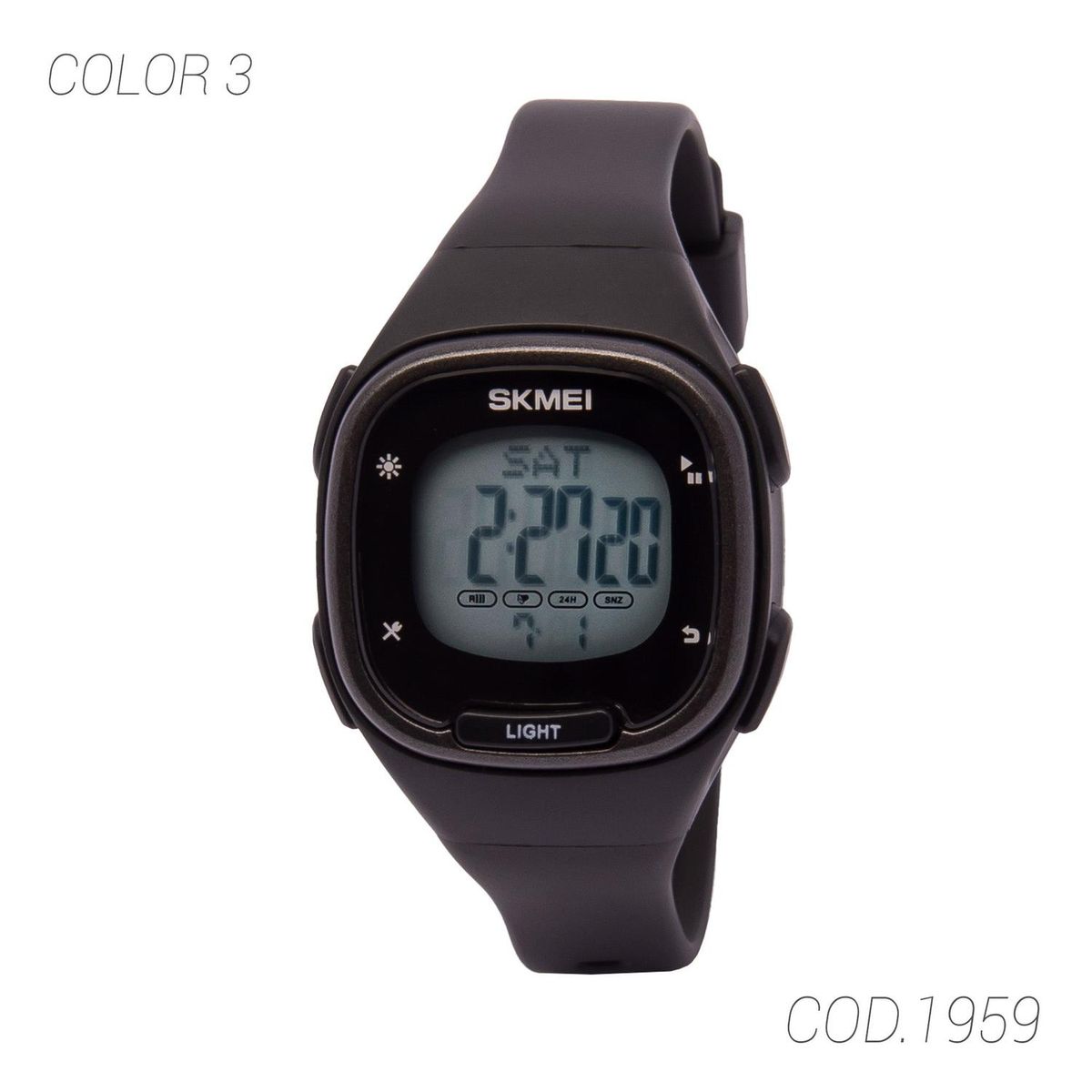 SKMEI - RELOJ ACUÁTICO MUJER 1959 SKMEI - Negro