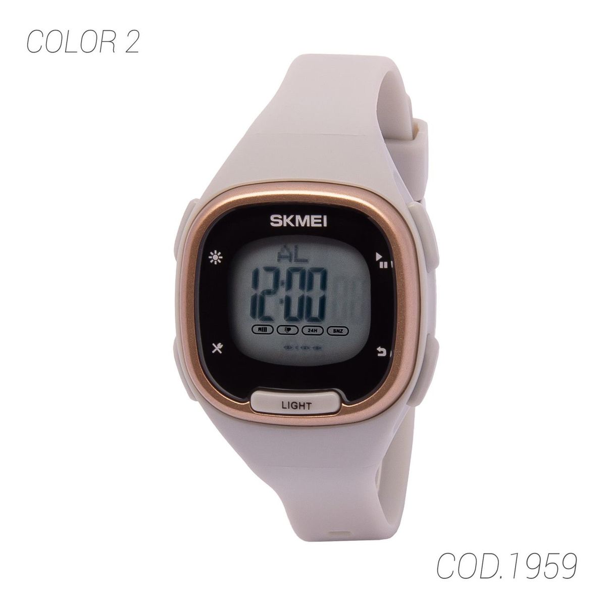 SKMEI - RELOJ ACUÁTICO MUJER 1959 SKMEI - Negro