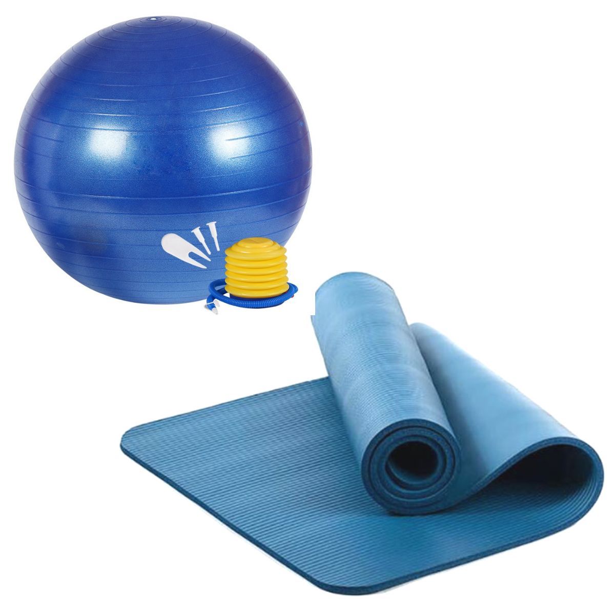XTREME SPORT - Mat de Yoga Grueso 15mm  Pelota de 65mm Bolso