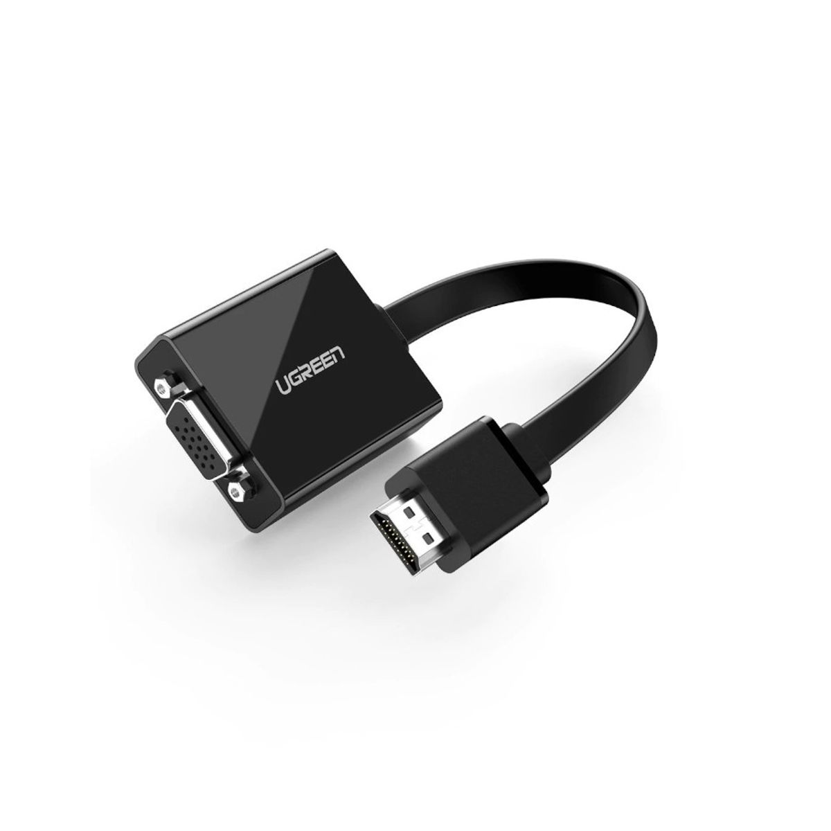 UGREEN - Mini Adaptador Hdmi Vga Hd Audio Video 35mm Ps4 Pc