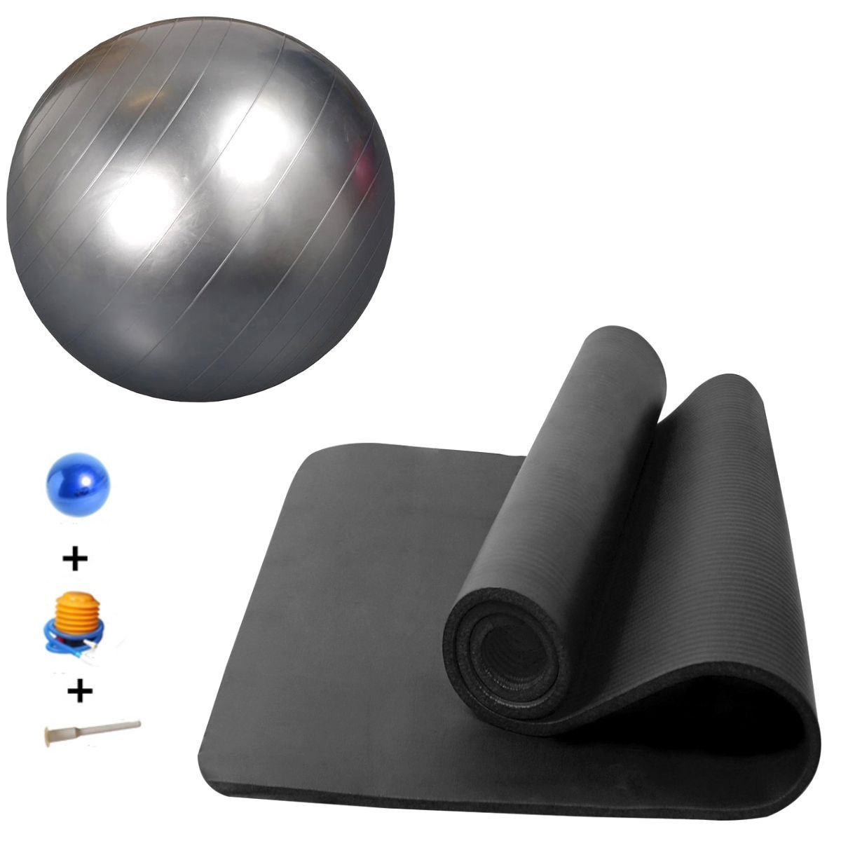 XTREME SPORT - Mat de Yoga Grueso 15mm  Pelota de 65mm Bolso