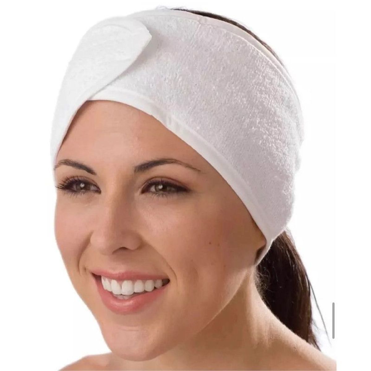 GENERICO - Vincha Diadema Spa Tela de Toalla Kabuki Beauty Tools