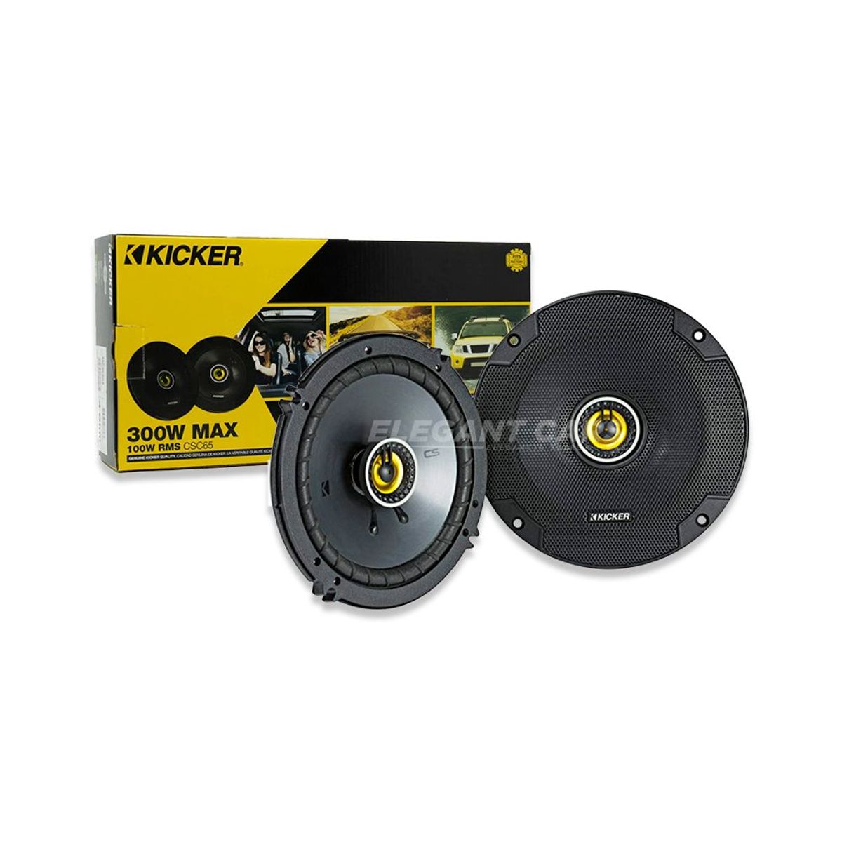 KICKER - Parlante Kicker 6.5 Pulgadas Csc65 2 Vias 300w Max