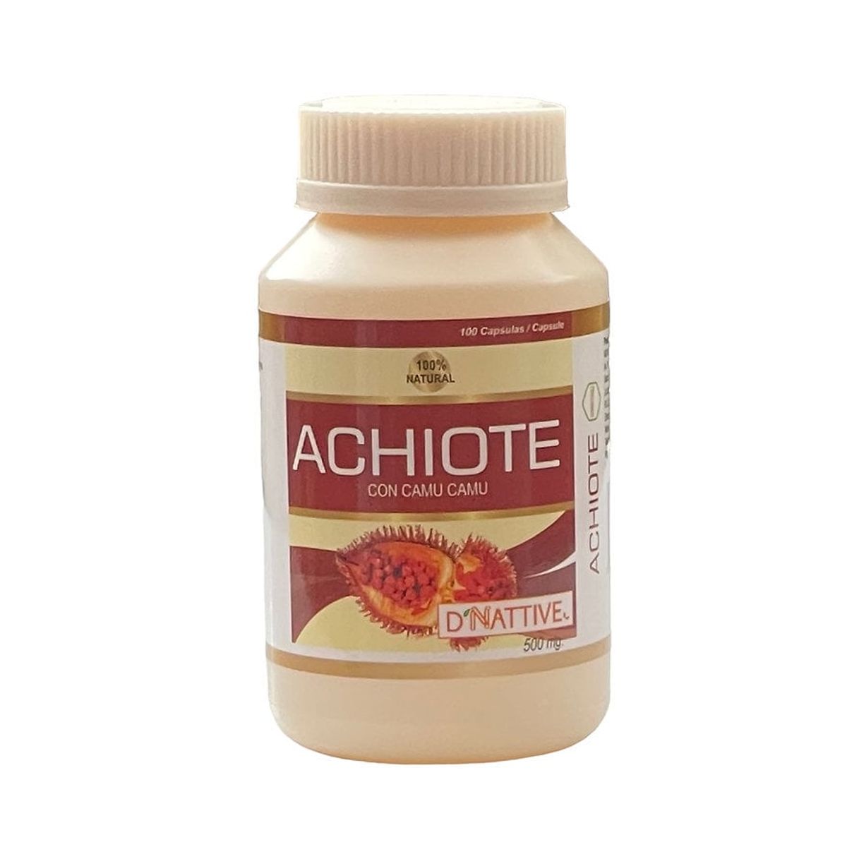 ECO ORIGEN - Achiote x 100 cápsulas - D'Nattive