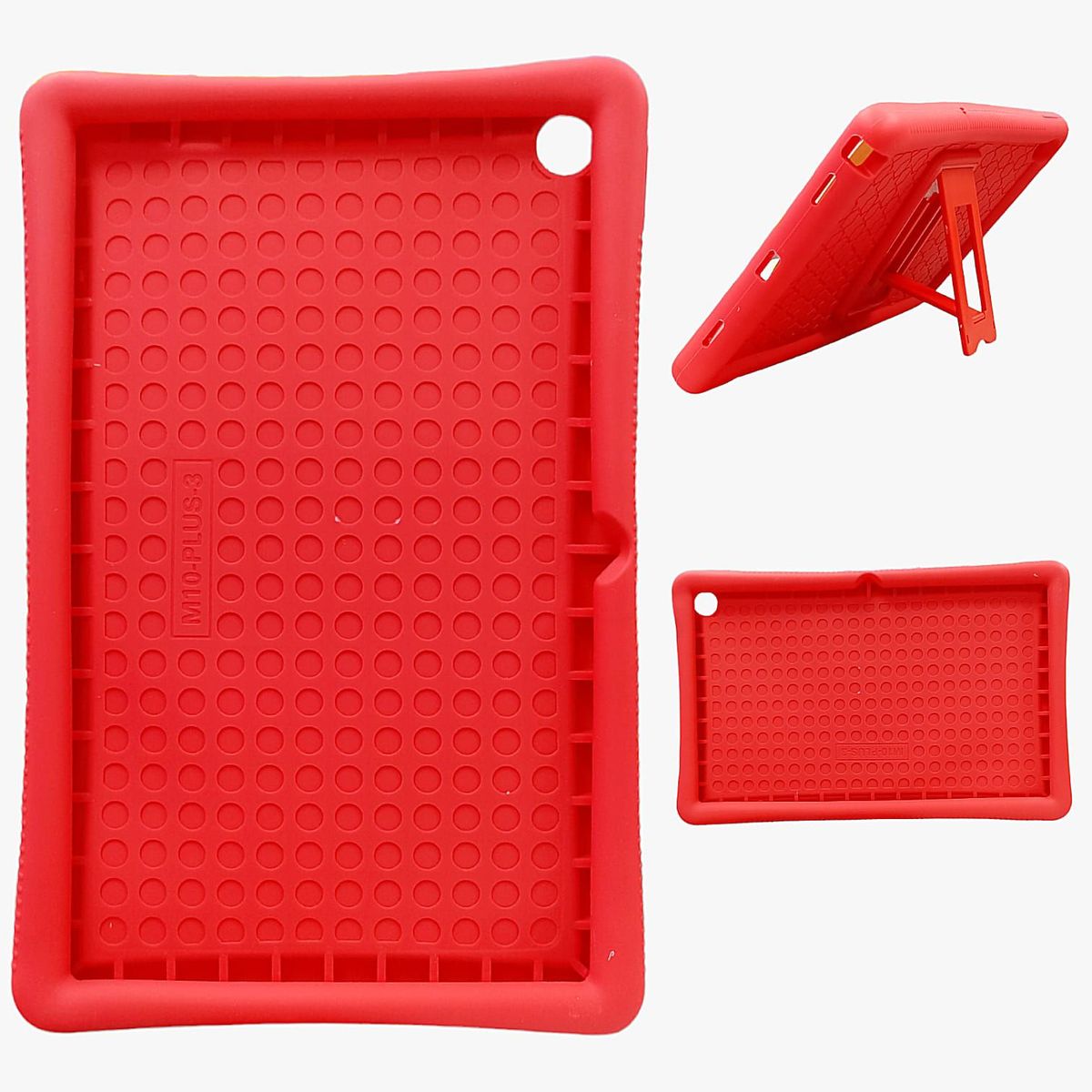 GENERICO - Funda Protectora para Tablet Lenovo M10 Plus 3ra Gen 10. 6" Roja