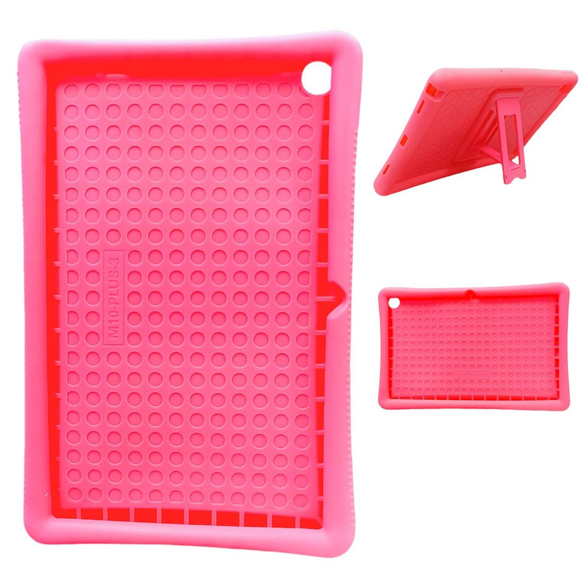 GENERICO - Funda de Silicona para Tablet Lenovo M10 Plus 3ra Gen 10.6 Fucsia