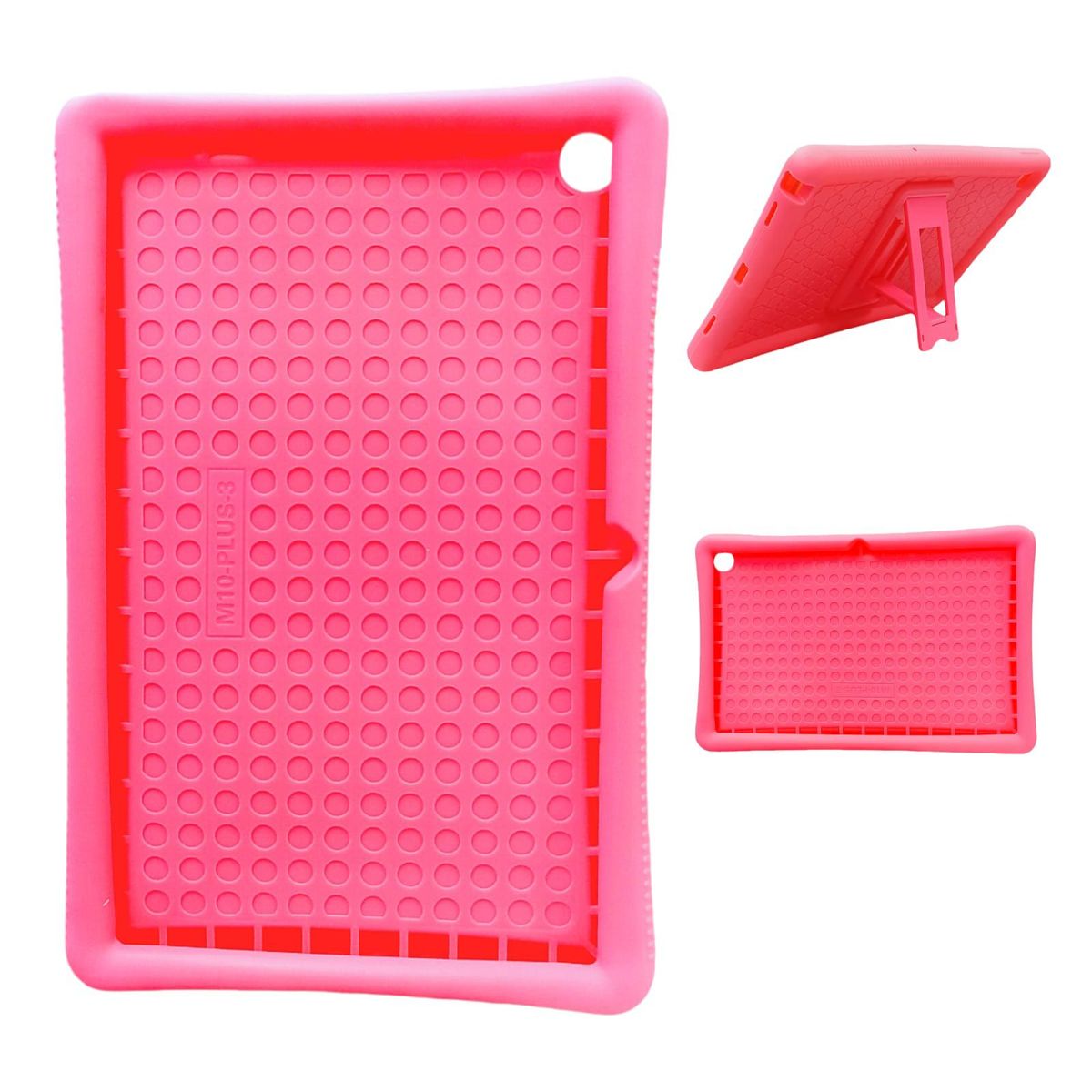 GENERICO - Funda de Silicona para Tablet Lenovo M10 Plus 3ra Gen 10.6 Fucsia