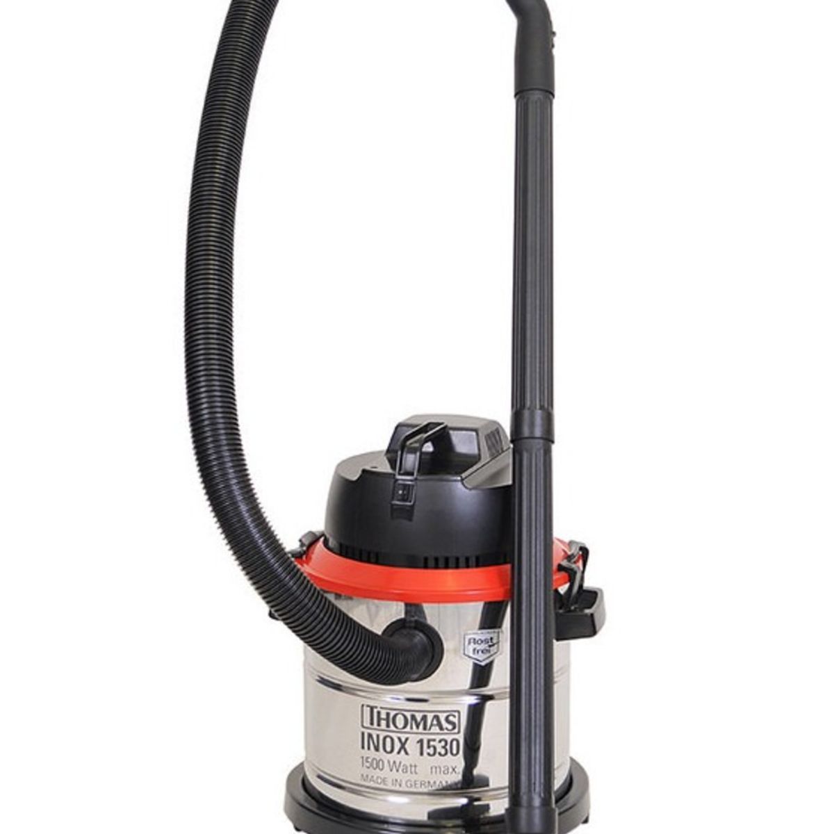 THOMAS - Aspiradora Inox Th 1530 Aspira Polvo Y Agua 1500w 2.0hp THOMAS