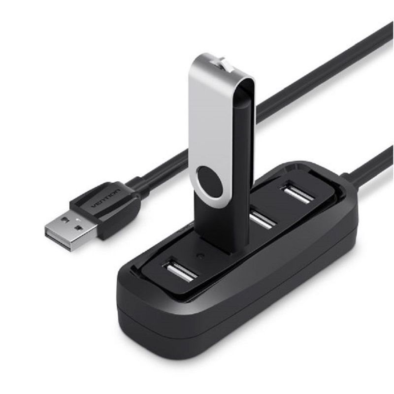 VENTION - Periferico Externo Puertos 4-usb 2.0 Vention Hub Otg Pc