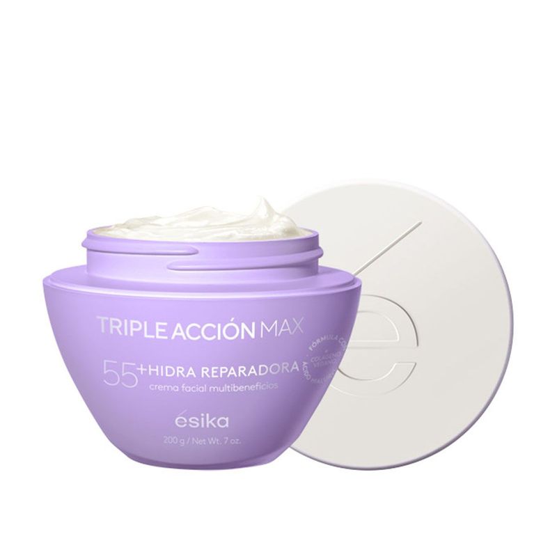 ESIKA - Crema facial Hidra Reparadora Triple Acción Max 55 200g