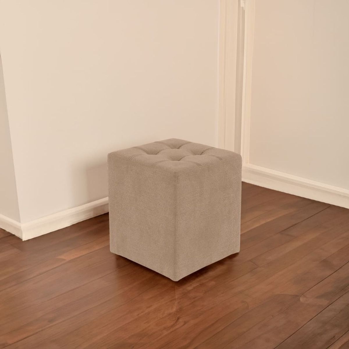 GENERICO - Puff Marruecos Color Beige Oscuro