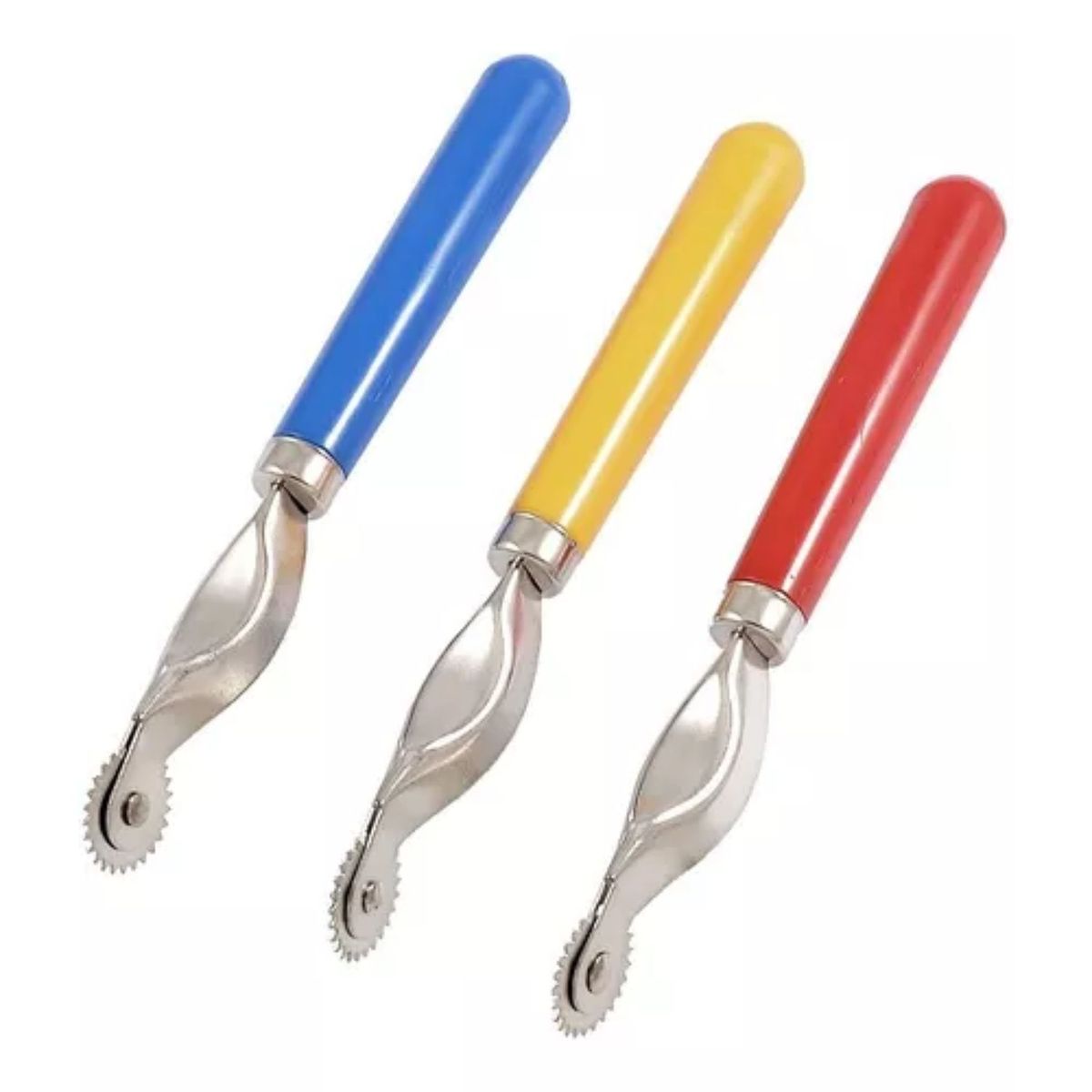 GENERICO - Ruleta Rueda De Trazado De Costura Para Trazado De Tela -3pz