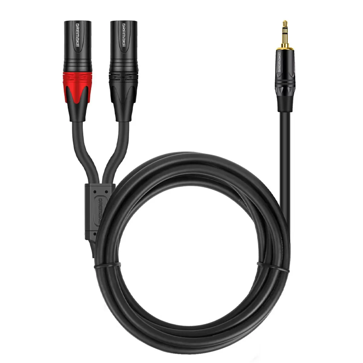 VENTION - Cable 35mm Trs AUX Pvc 2-xlr Macho Dj Laptop Pc - 2m