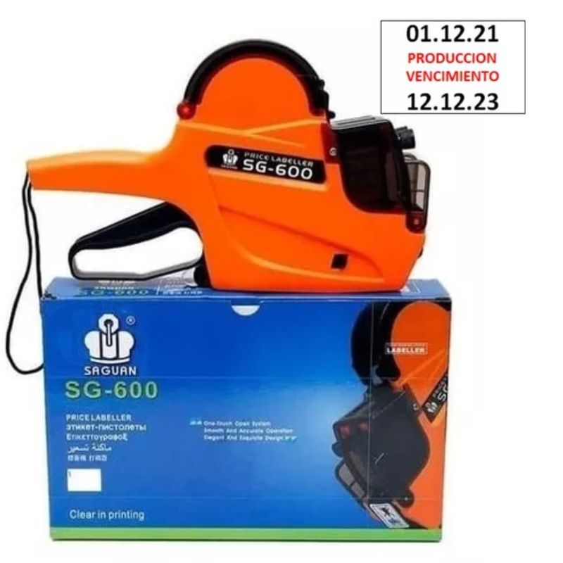 GENERICO - Pistola Fechador Etiquetador Producción Y Vencimiento Sg 600