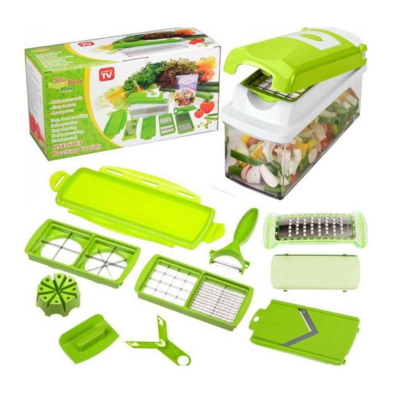 GENERICO - Set Picador Rallador De Verduras CUTTING
