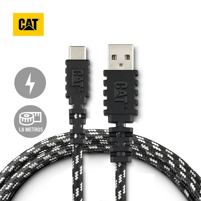 CAT - Cable Carga y Datos CAT USB-C 1.8 Metros