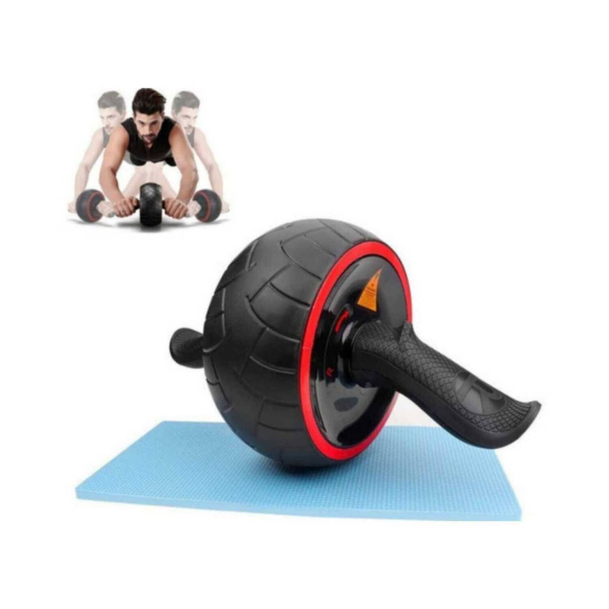 GENERICO - Rueda abdominal retractil ABS  tapete