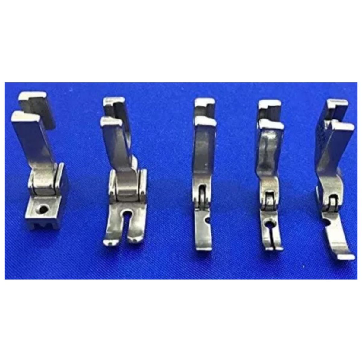 GENERICO - 5 Patitas Prensatela De Cierre Maquina Para Cocer Industrial