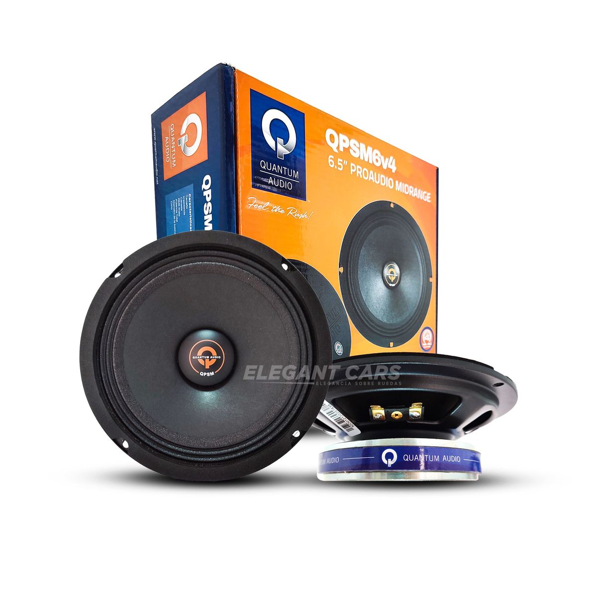 QUANTUM - Parlante Medio Rango 300w Quantum Qpsm6v4