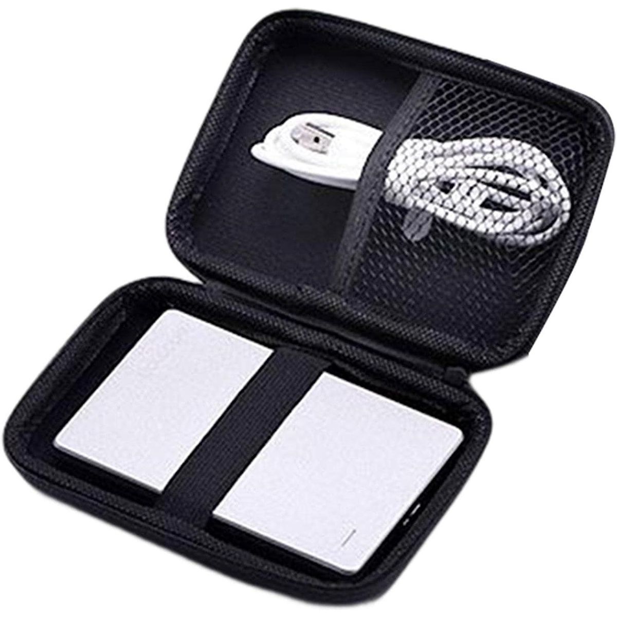 GENERICO - Estuche Anti Golpes Case Disco Duro Externo 2.5 Cremallera Azulino